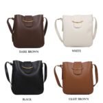 Solid Color Fashion Shoulder Bags