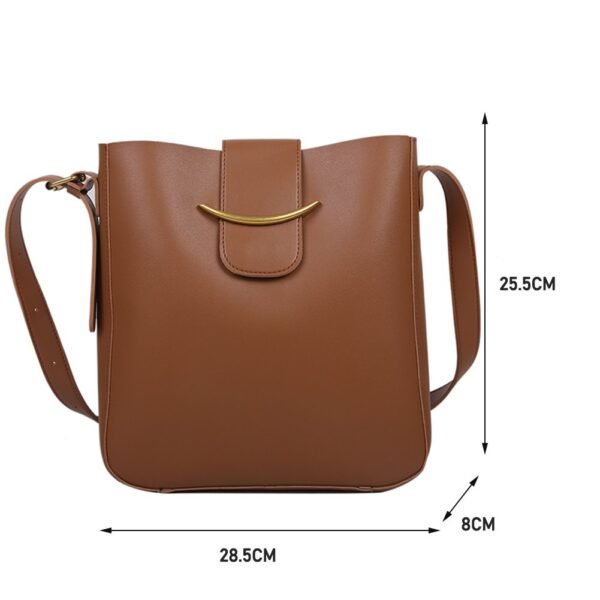 Solid Color Fashion Shoulder Bags