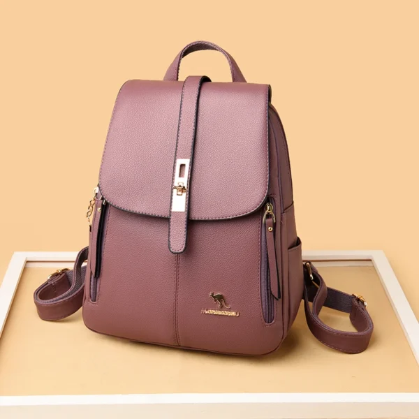 Stylish Winter 2023 Women's Leather Backpack