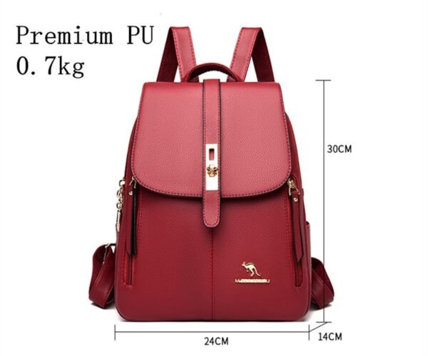 Stylish Winter 2023 Women's Leather Backpack